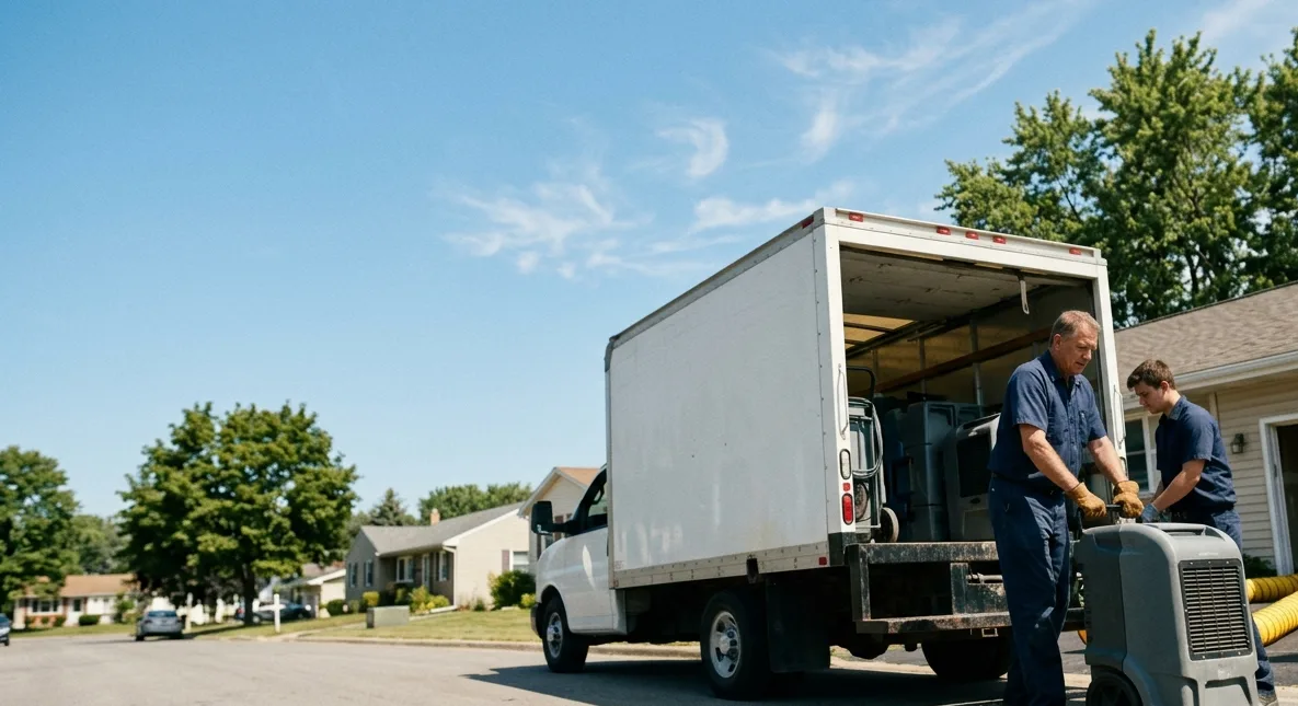 Water Damage Cleanup in Meredosia, IL near me